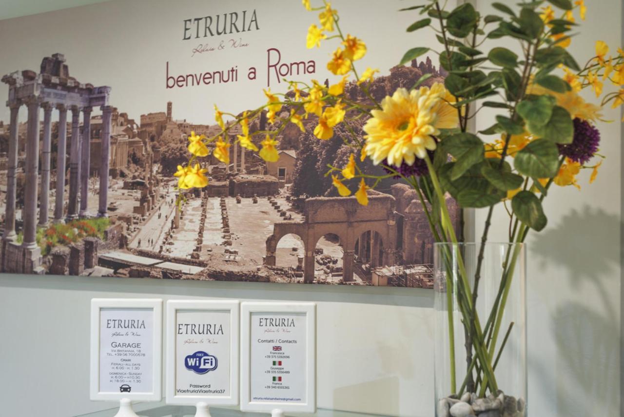 Etruria Relais And Wine Hotell Roma Eksteriør bilde